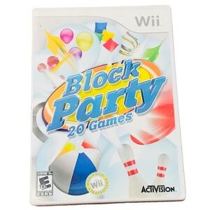 Nintendo Wii Block Party 20 Games W/ Instructions